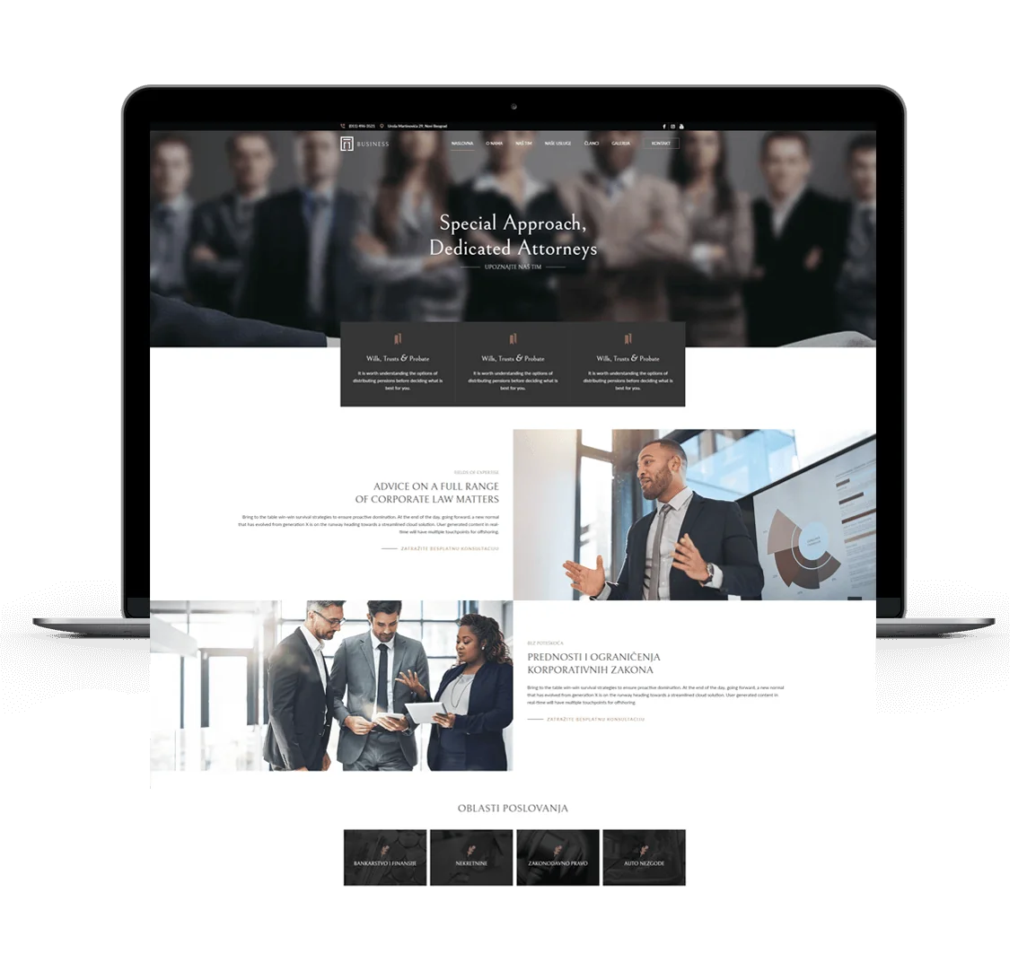 Web Concept: Web sajt za samo 3 dana | Samo 12,5 € mesečno